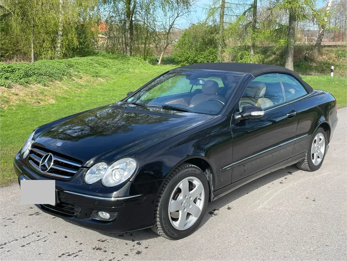 Mercedes-Benz CLK 280 CLK Cabrio 280 Avantgarde Grand Edition Zwart - 2