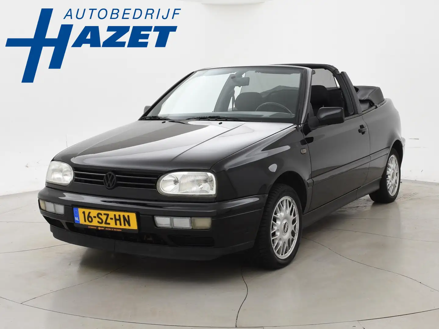 Volkswagen Golf Cabriolet 1.8 MILESTONE KARMANN + BBS LMV | STUURBEKR. | ELE Negro - 1