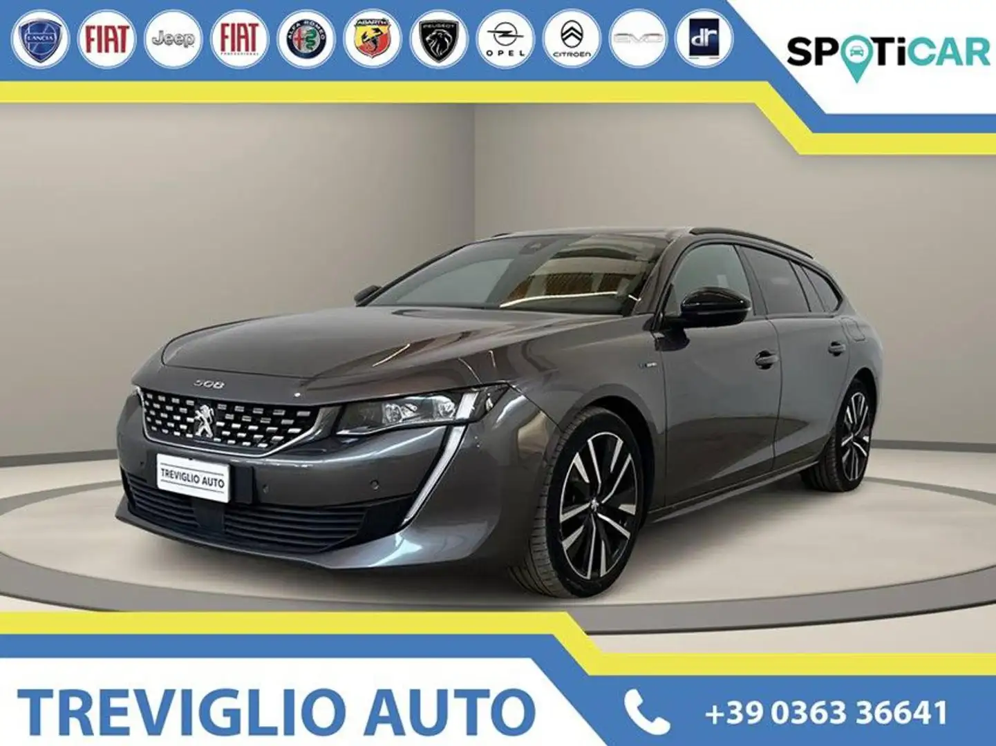 Peugeot 508 Plug-in Hybrid 225 e-EAT8 SW GT Grau - 1