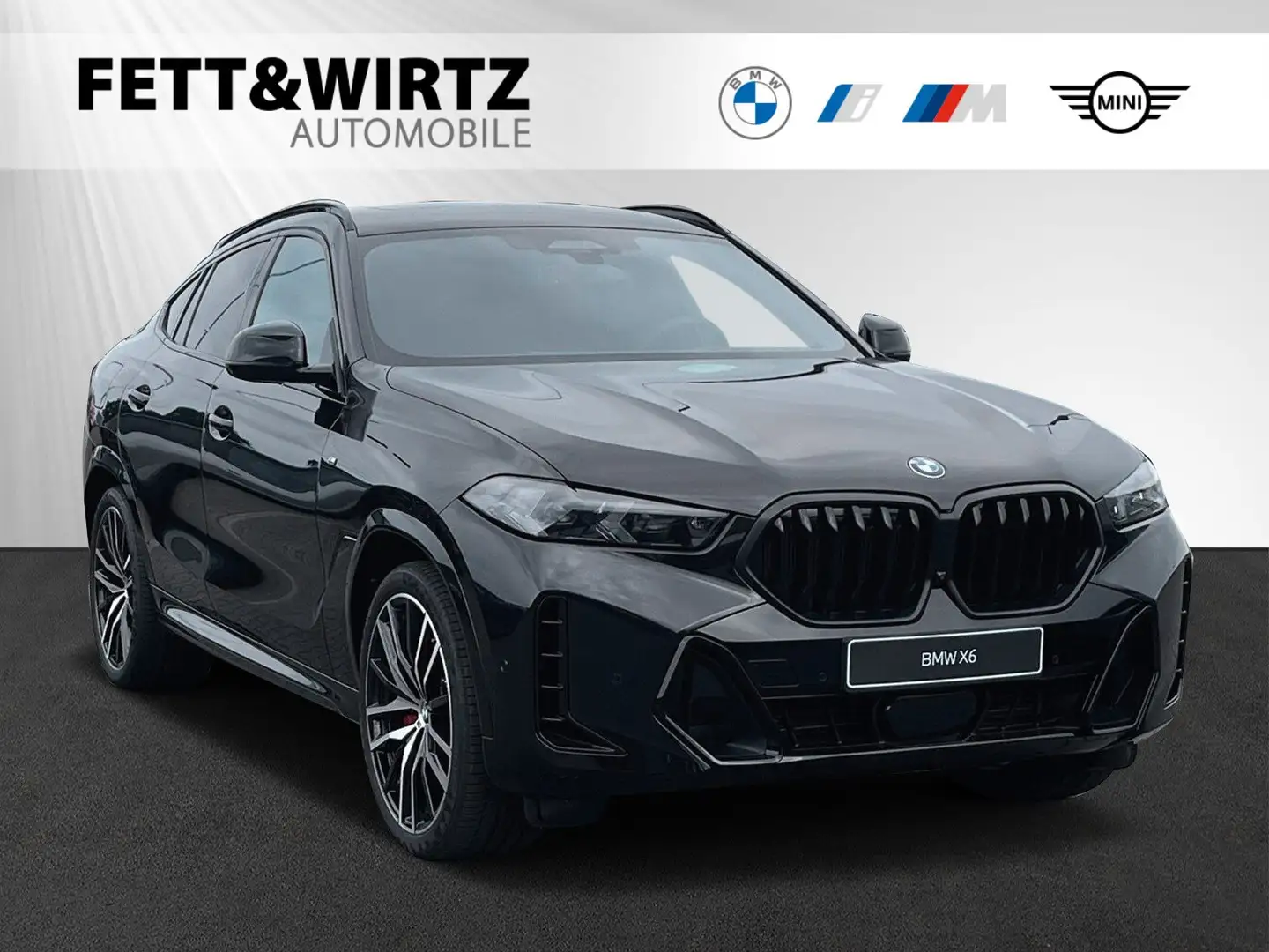 BMW X6 xDrive40d M Sport Pro|AHK|SkyLounge|Massage Noir - 1