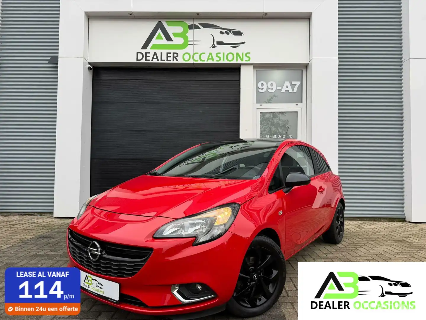 Opel Corsa 1.4 Color Edition/Airco/Cruise Contr/Apk Rouge - 1