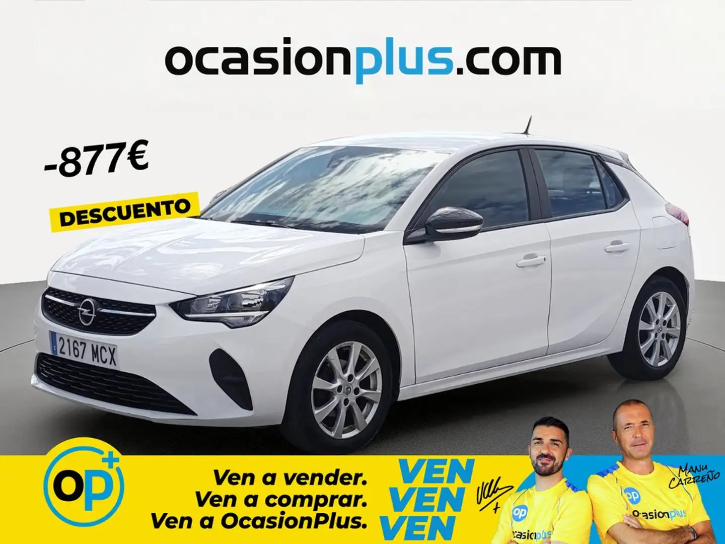 Opel Corsa 1.2 XEL S/S Edition 75 Blanco - 1