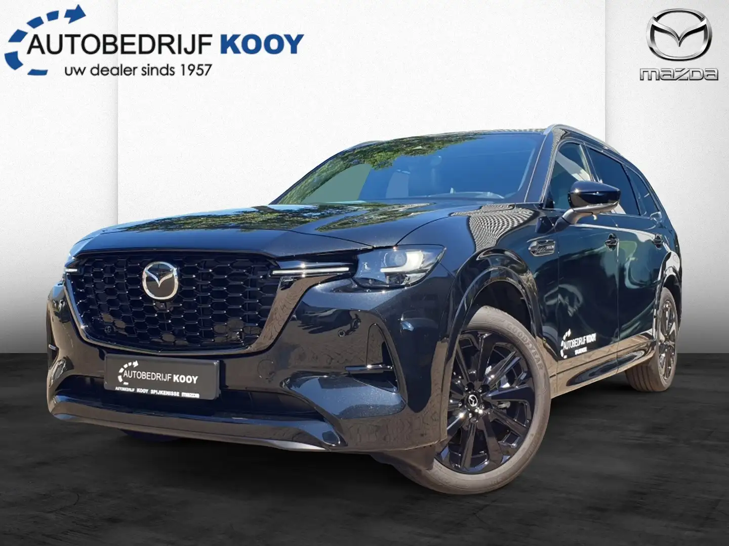 Mazda CX-80 2.5 e-SkyActiv PHEV 327pk Homura Plus Zwart - 1