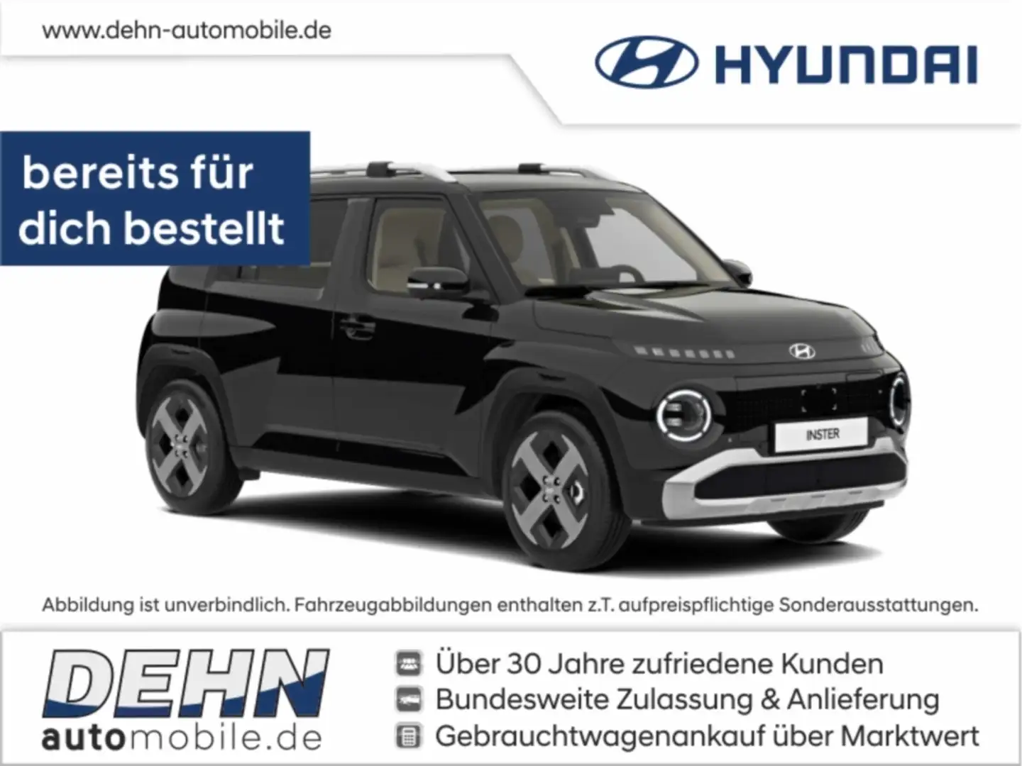 Hyundai Inster Elektro Prime Mj26 49 kWh Navi Digitales Cockpit 3 Gelb - 1