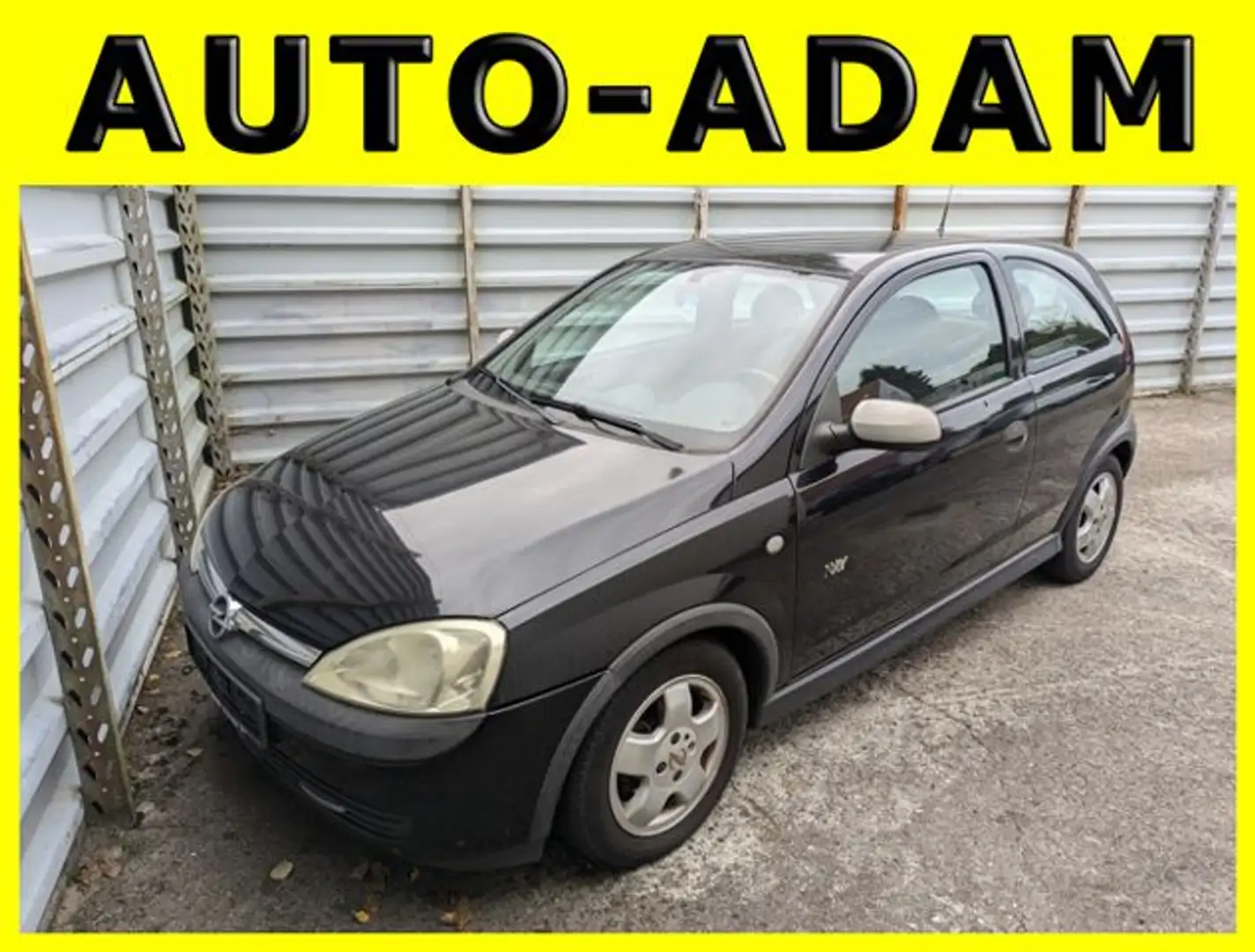 Opel Corsa C 1.0 Njoy*Klima*Alufelgen* Noir - 1
