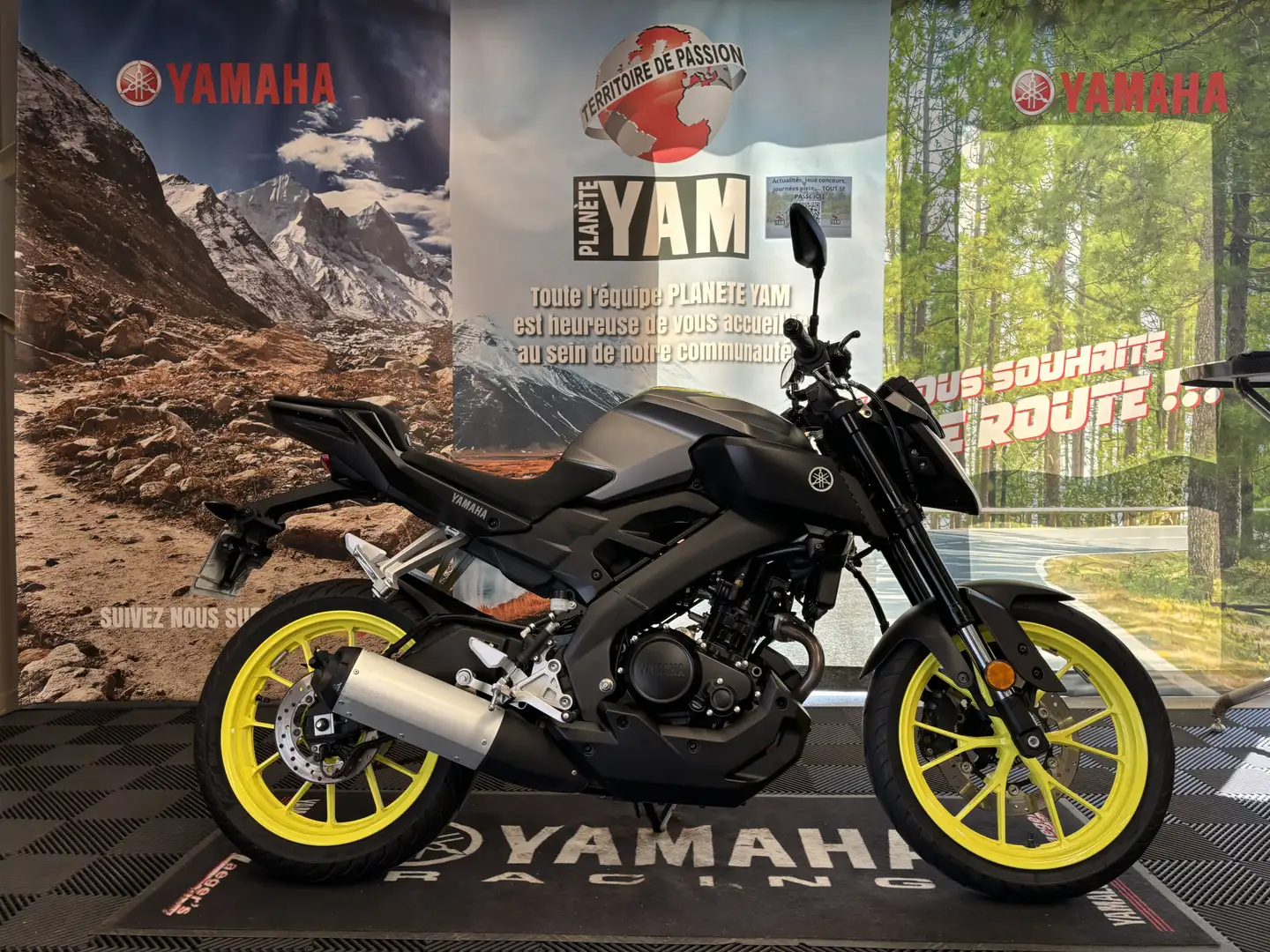 Yamaha MT-125 Gris - 1