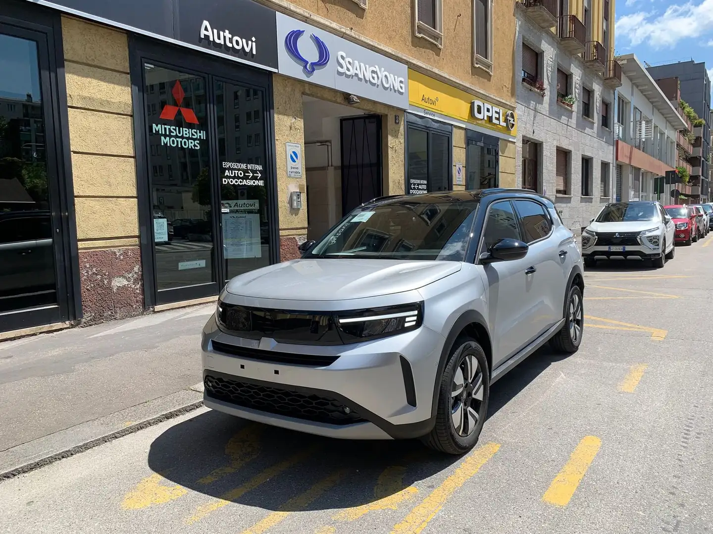Opel Frontera Hybrid 145 CV EDCT GS Argento - 1