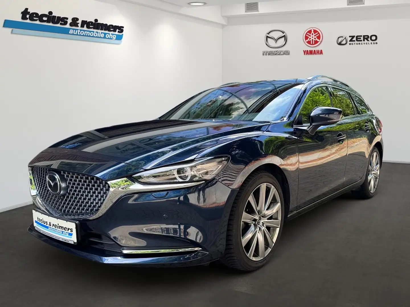 Mazda 6 Kombi SKYACTIV-G 194 AT Takumi Schiebedach Blue - 1