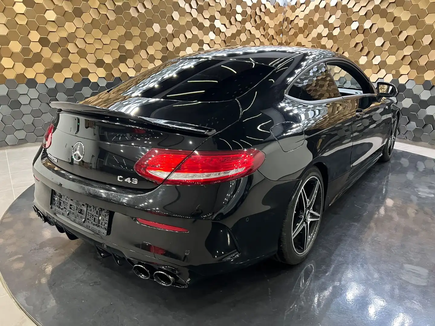 Mercedes-Benz C 400 Coupe /4M/AMG-Paket/Pano/Memory/ Noir - 2