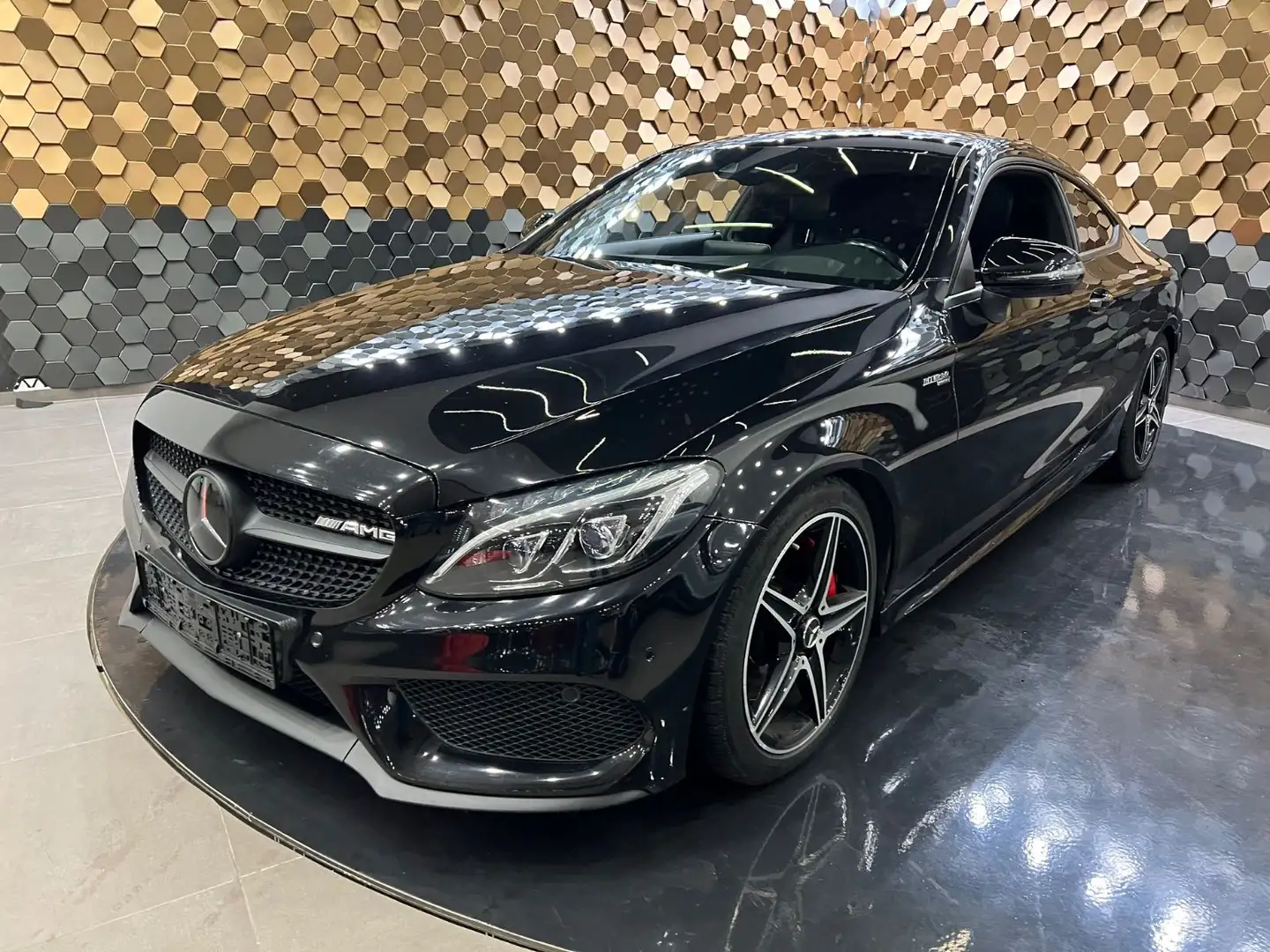 Mercedes-Benz C 400 Coupe /4M/AMG-Paket/Pano/Memory/ Noir - 1