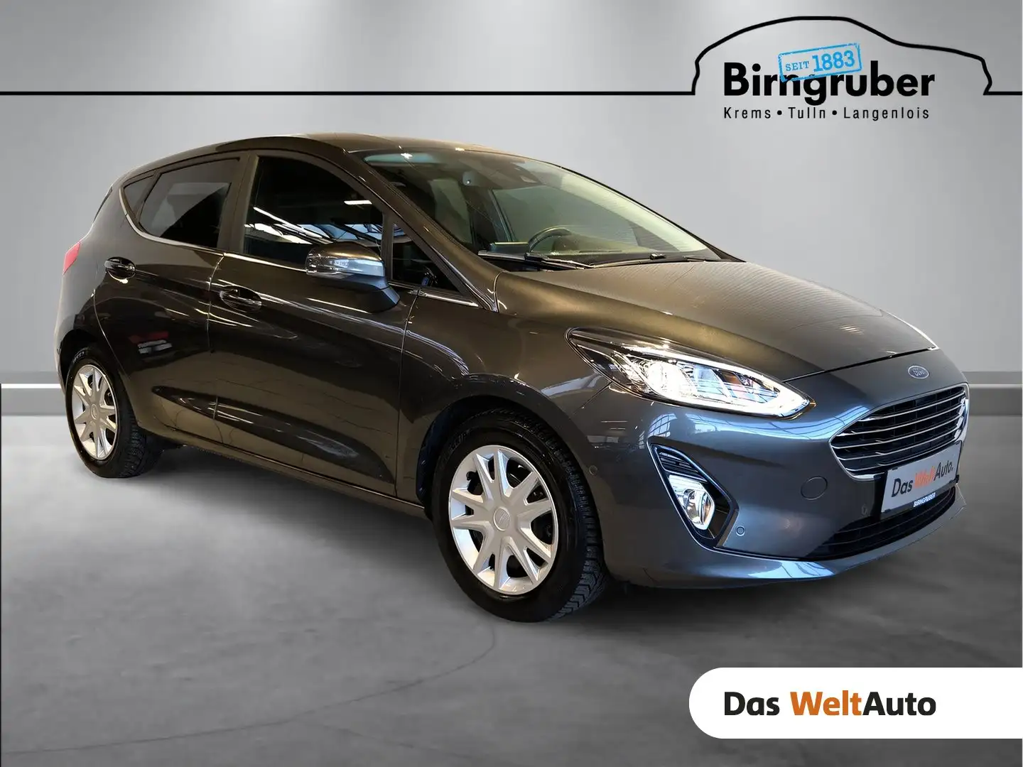 Ford Fiesta Titanium 1,0 EcoBoost Start/Stop Grau - 1