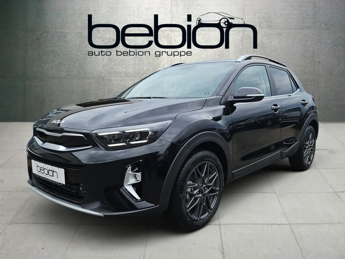Kia Stonic 1.0 T-GDI Nightline Edition Navi PDC AHK Zwart - 2