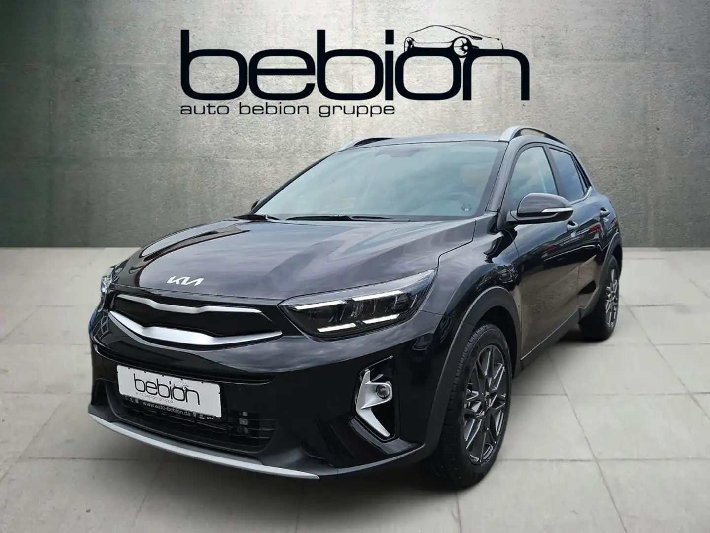 Kia Stonic 1.0 T-GDI Nightline Edition Navi PDC AHK Zwart - 1