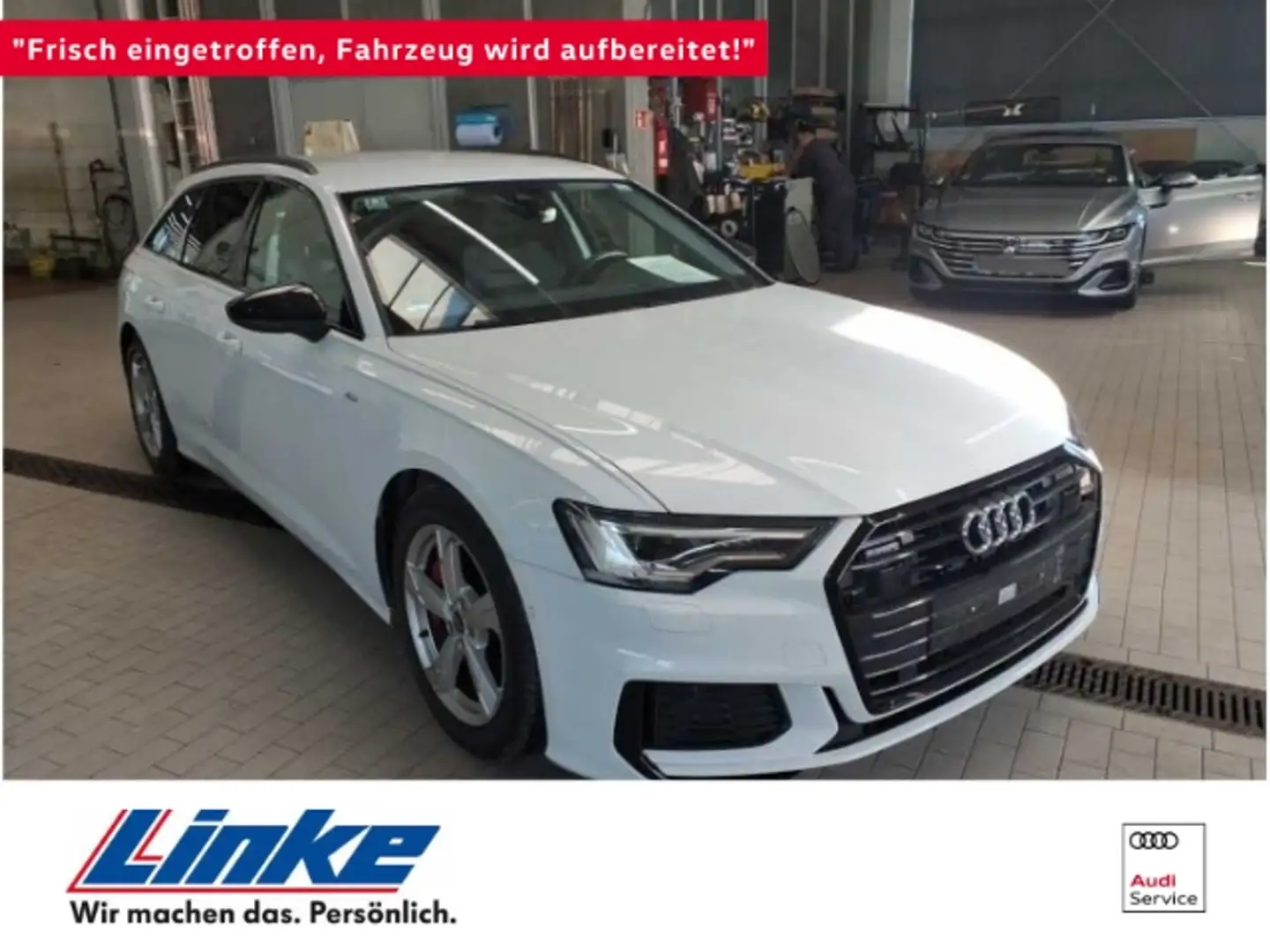 Audi A6 Avant 55 TFSI e quattro S-line AHK/Matrix/ACC/Navi Weiß - 1