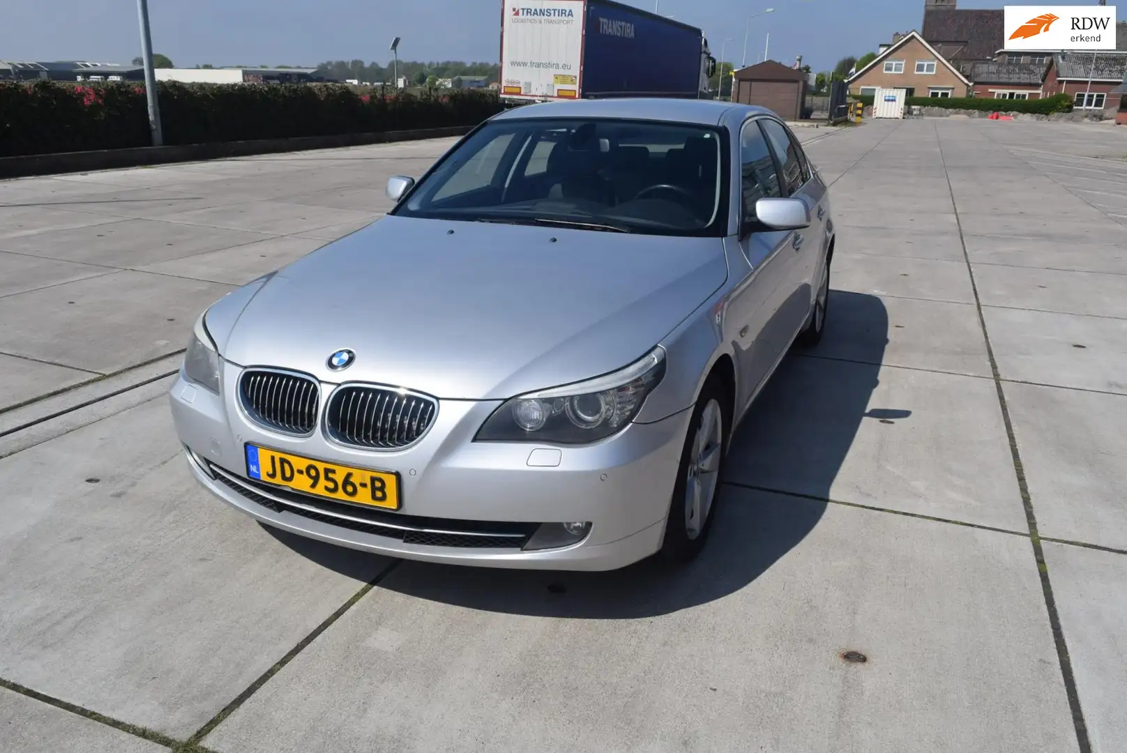 BMW 530 5-serie 530xi leer/sportstoelen/4 wiel aangedreven Grijs - 1