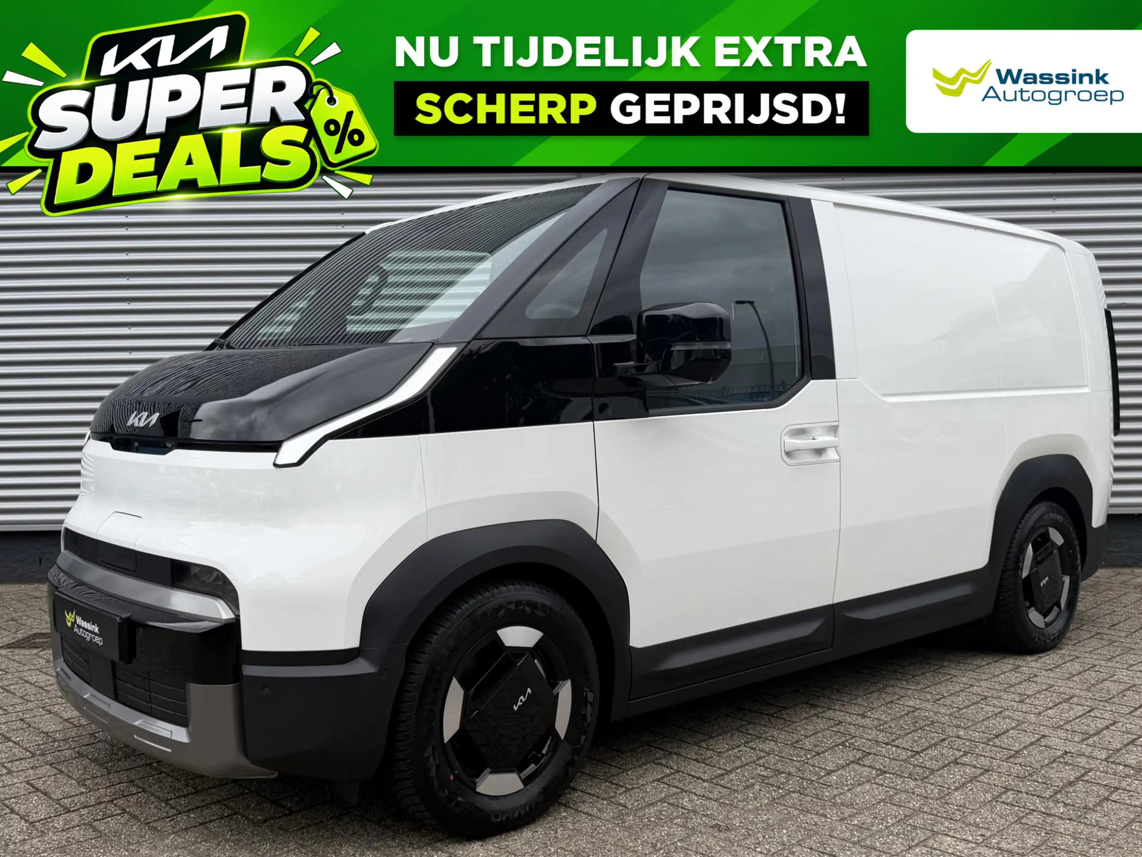 Kia PV5 Cargo 71,2 kWh 163pk L2H1 Elite | 360 Camera | Stoel/Stu