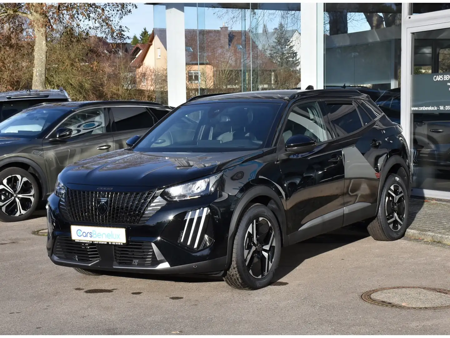 Peugeot 2008 1.2 PureTech Allure GPS LANE SIDE REGUL CAM360 1°M Noir - 2