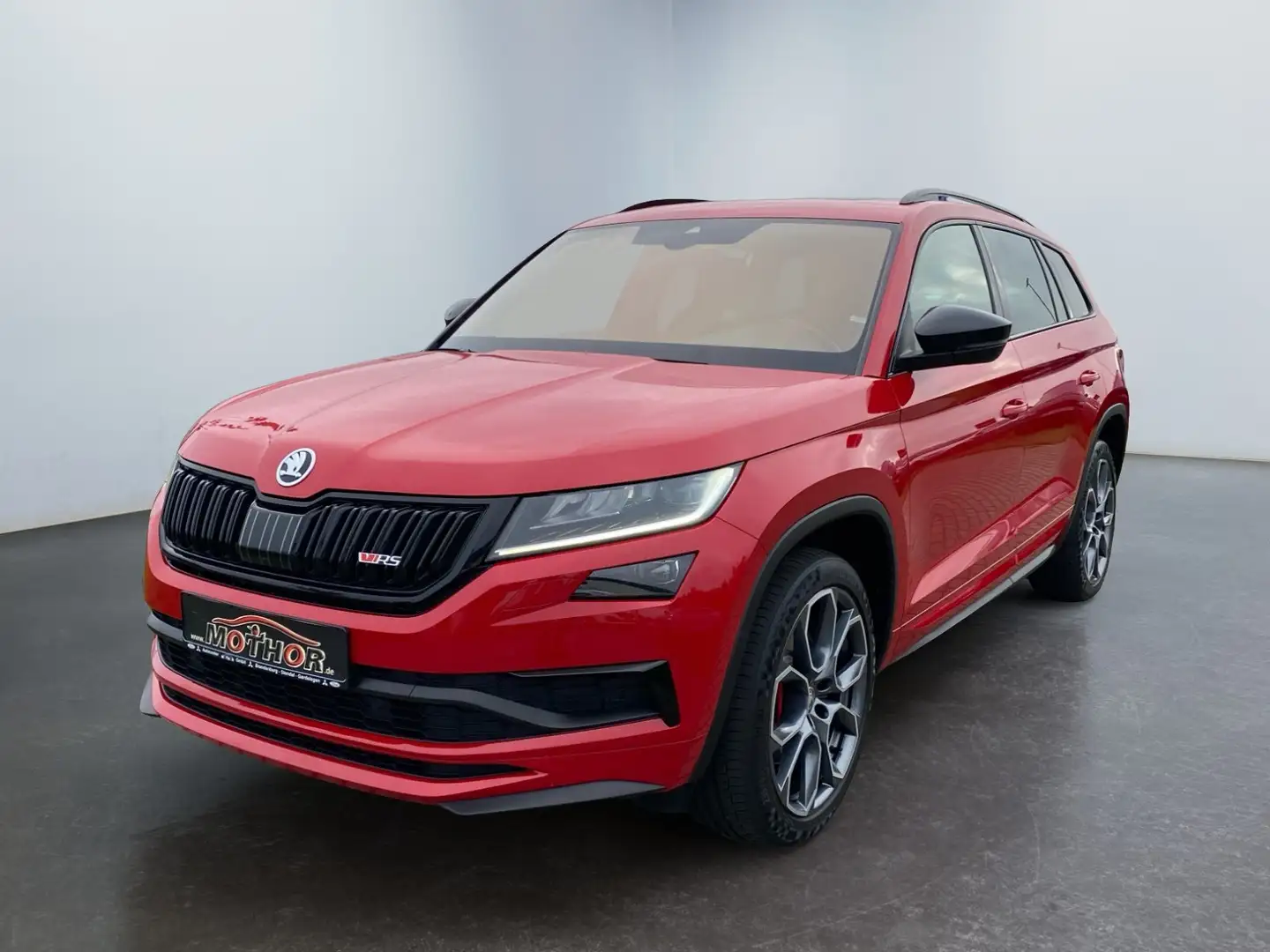 Skoda Kodiaq RS 2.0 Bi-TDI DSG 4x4 NAVI PDC SHZ DAB Rot - 2