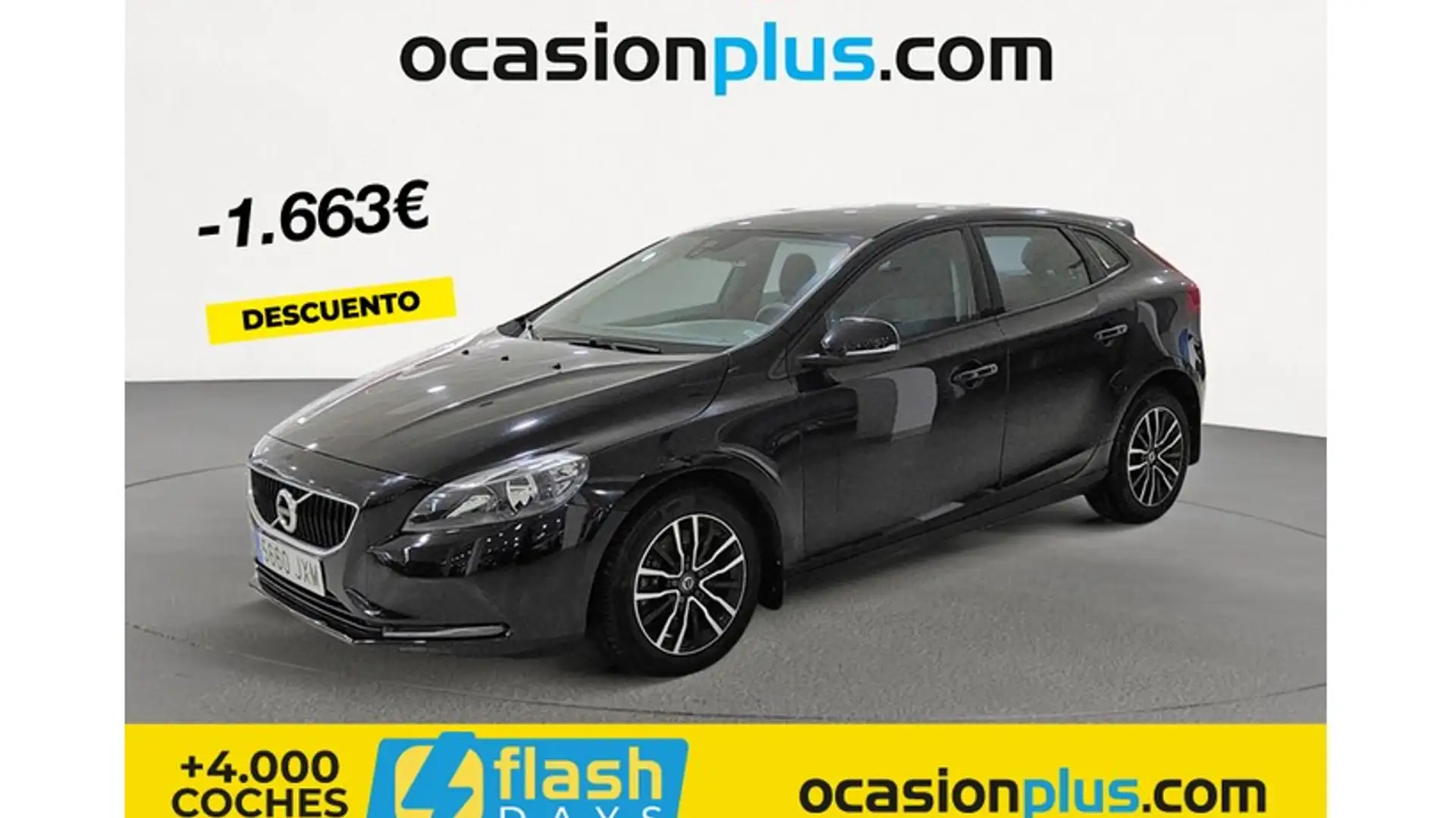 Volvo V40 D3 Momentum 150 Negro - 1