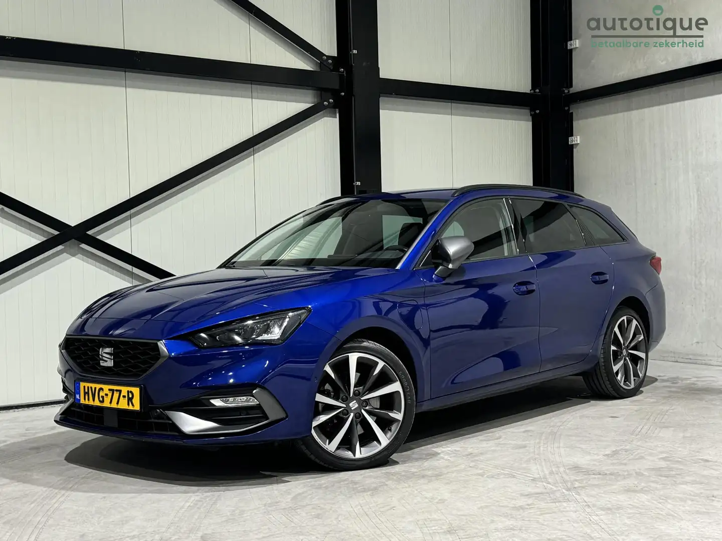 SEAT Leon e-Hybrid ST 1.4 TSI eHybrid PHEV FR Aut. | navi | half-lede Bleu - 1
