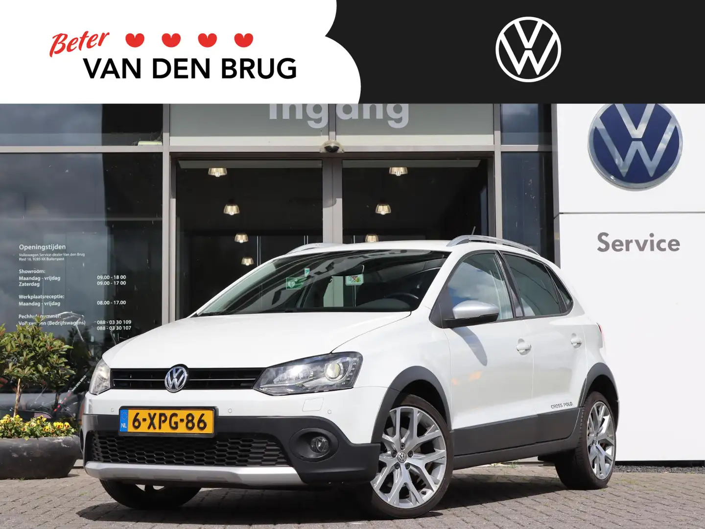 Volkswagen Polo Cross 1.2 TSI 110 pk DSG | Navi | Xenon | 17 '' LMV | Or Alb - 1