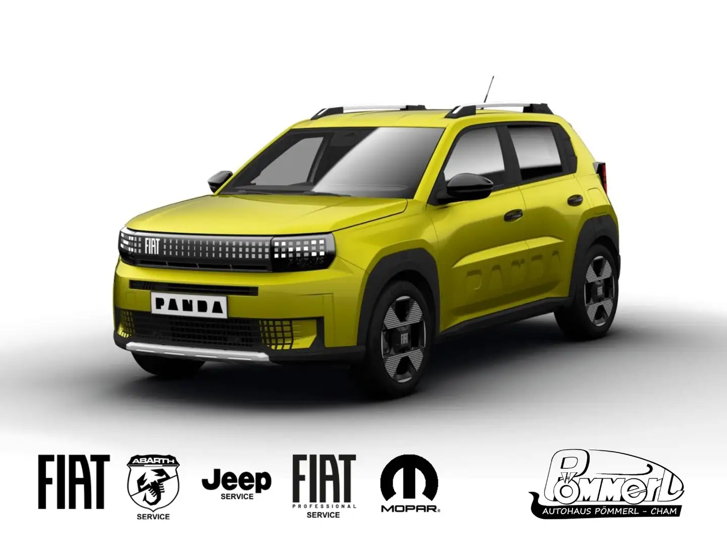 Fiat Grande Panda Hybrid La Prima 1.2 eDCT 110 Geel - 1