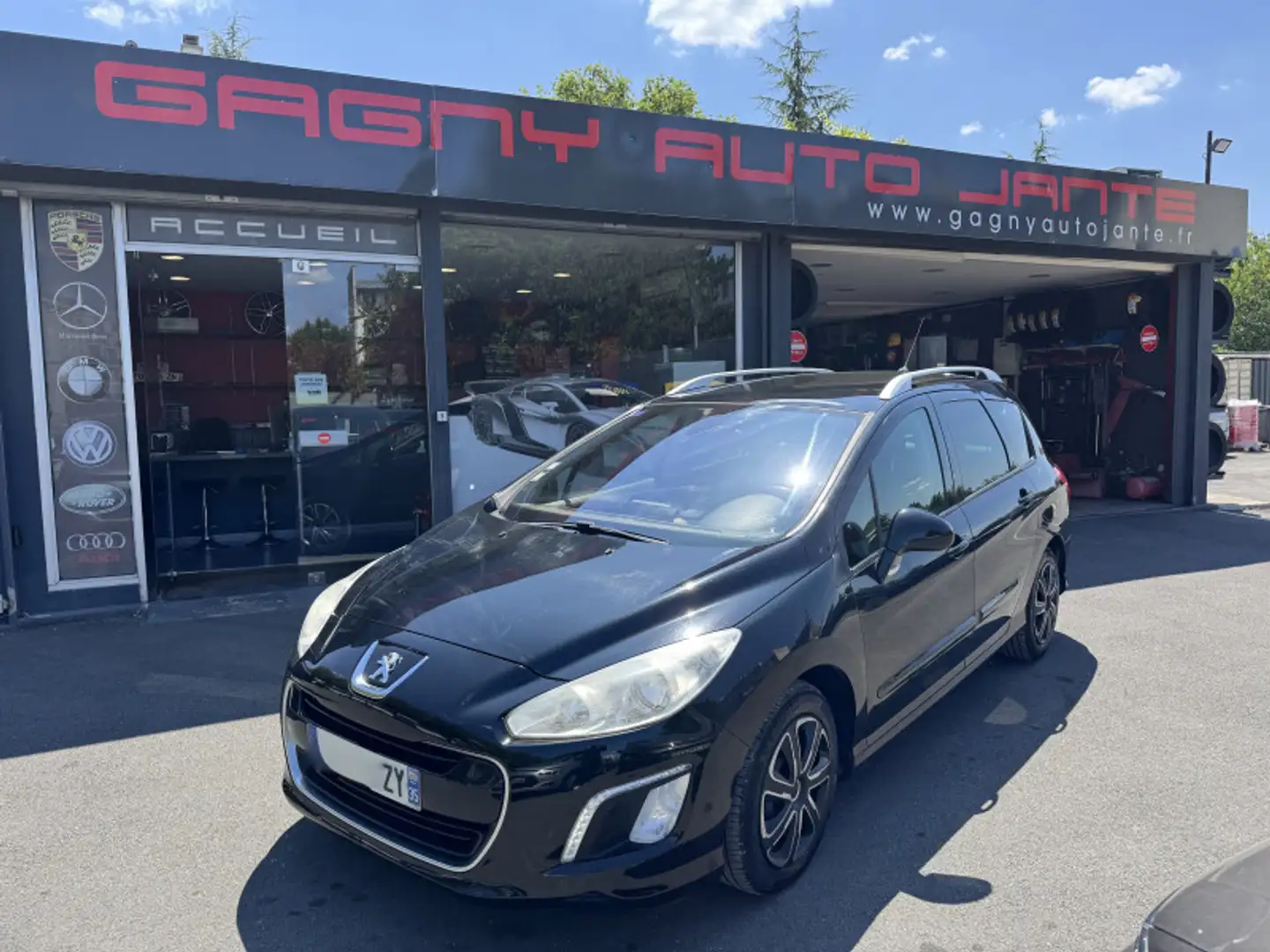 Peugeot 308 1.6 HDI 92 FAP STYLE TOIT PANORAMIQUE NOIRE 7 PLAC Noir - 1