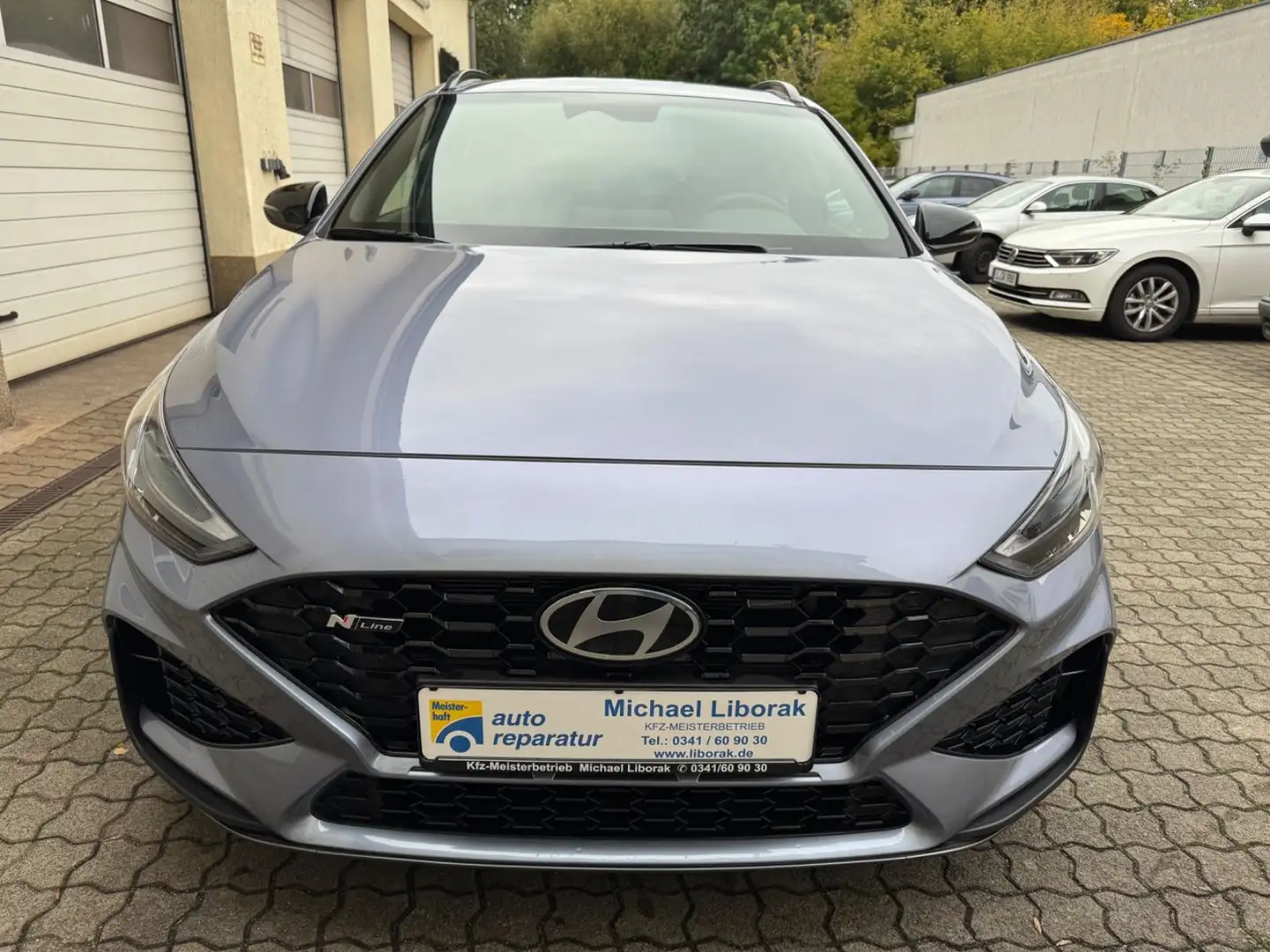 Hyundai i30 1.5 T-GDI Hybrid N Line DCT Blau - 2