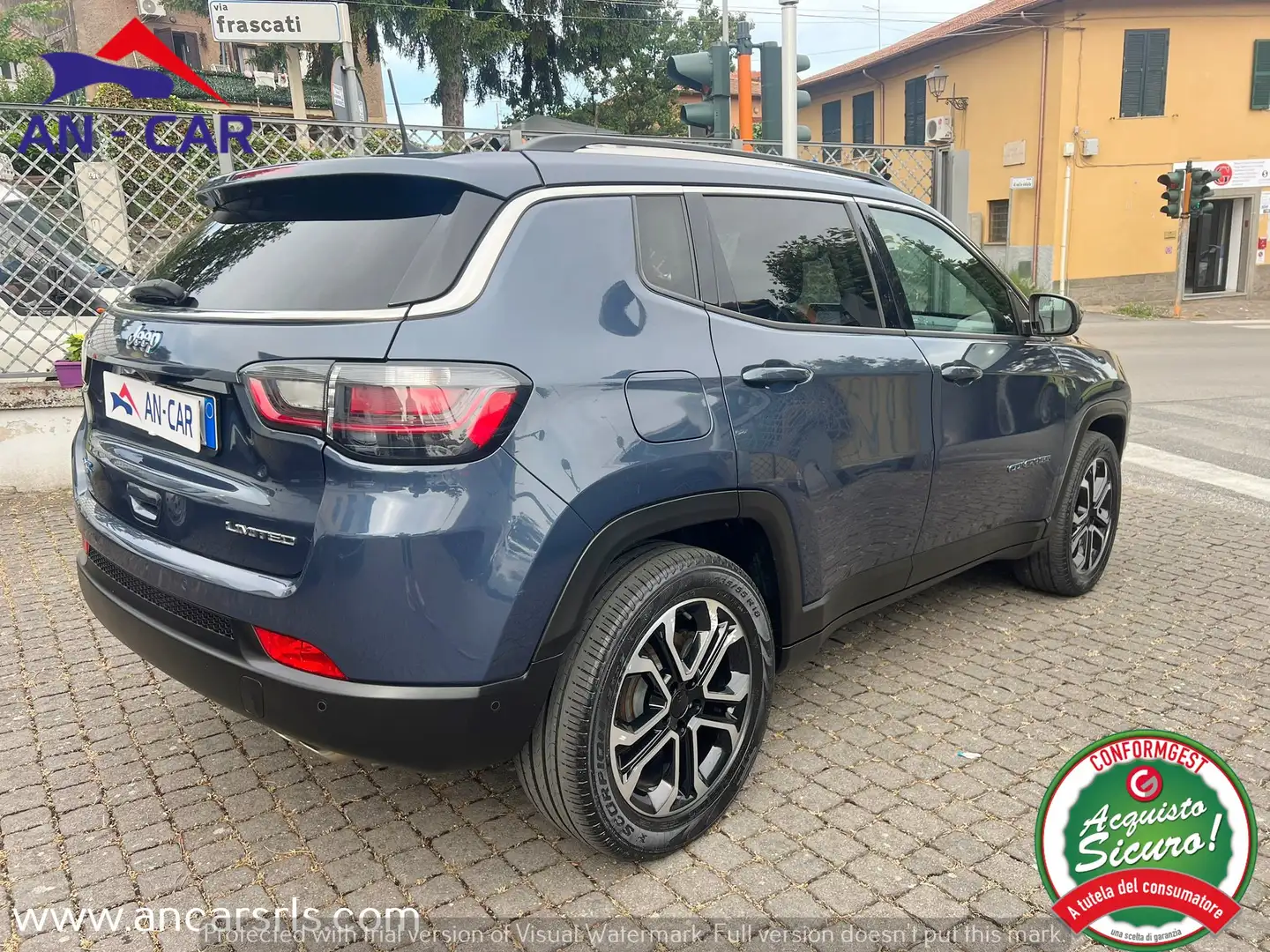 Jeep Compass Compass 1.3 turbo t4 phev Limited 4xe auto Blu/Azzurro - 2