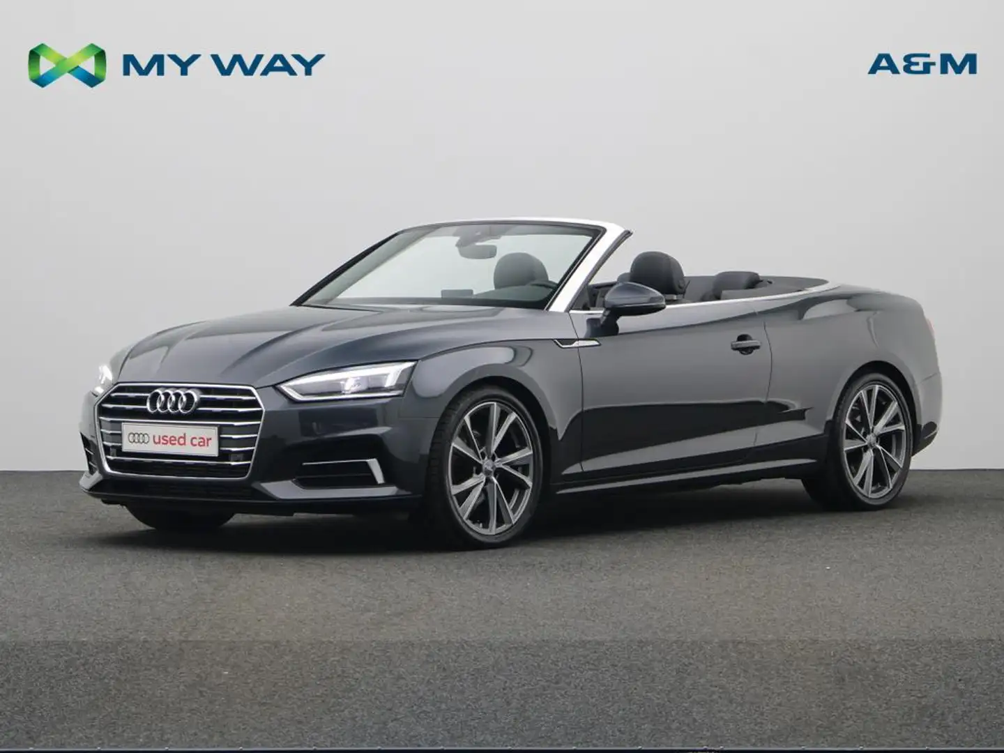 Audi A5 Cabriolet 40 TFSI 190 PK S-TRONIC AUTOMAAT Grijs - 1