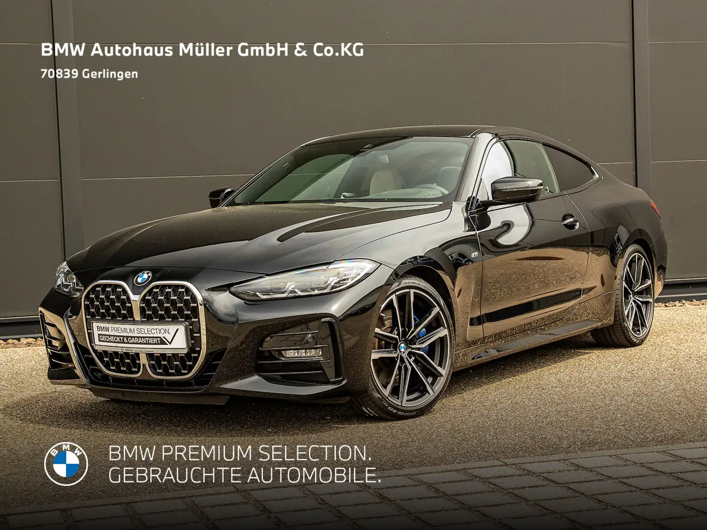 BMW 430 iA Coupé M Sportpaket HUD DAB Kamera LED 1VB Zwart - 2