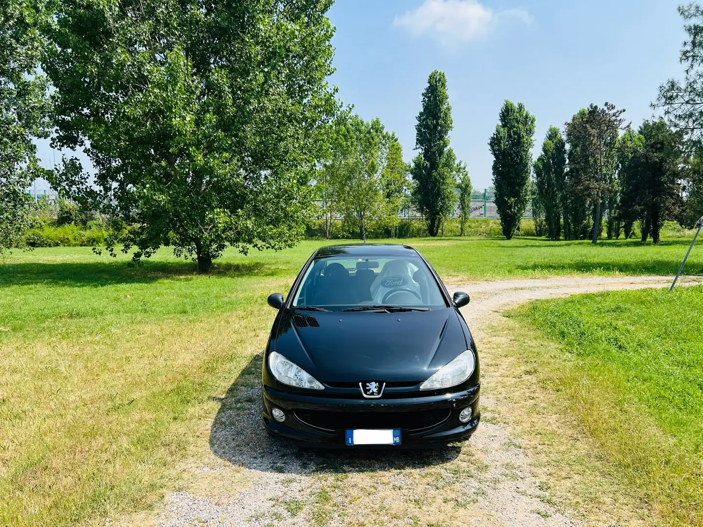 Peugeot 206 5p 1.2 Enfant Terrible Noir - 1