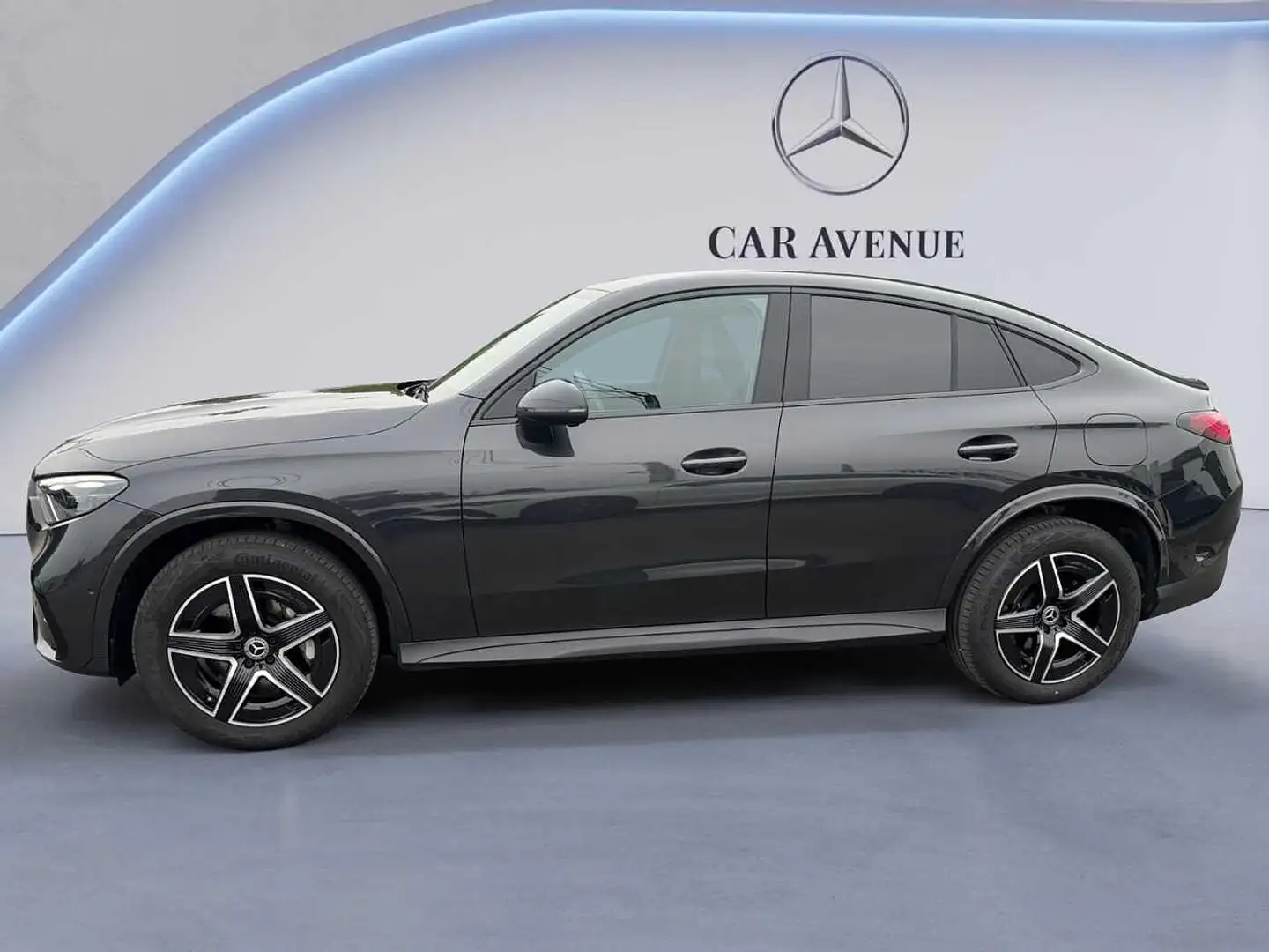 Mercedes-Benz GLC 300 de 4MATIC Coupé AMG Line Gris - 2