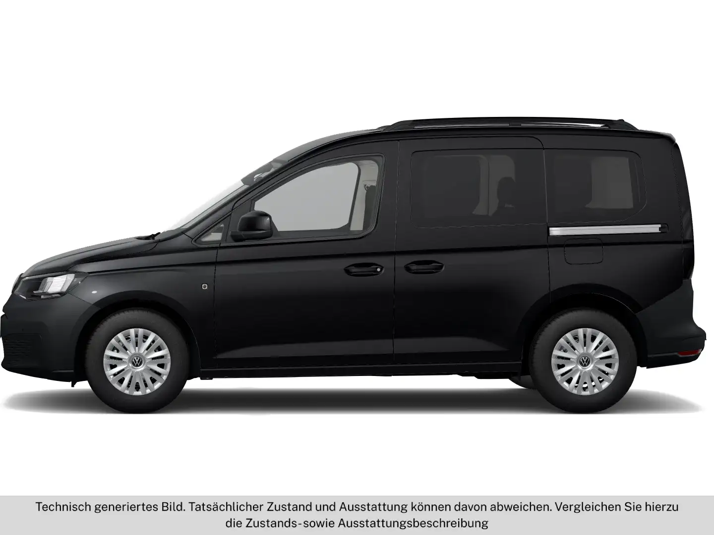 Volkswagen Caddy Family TDI Schwarz - 2