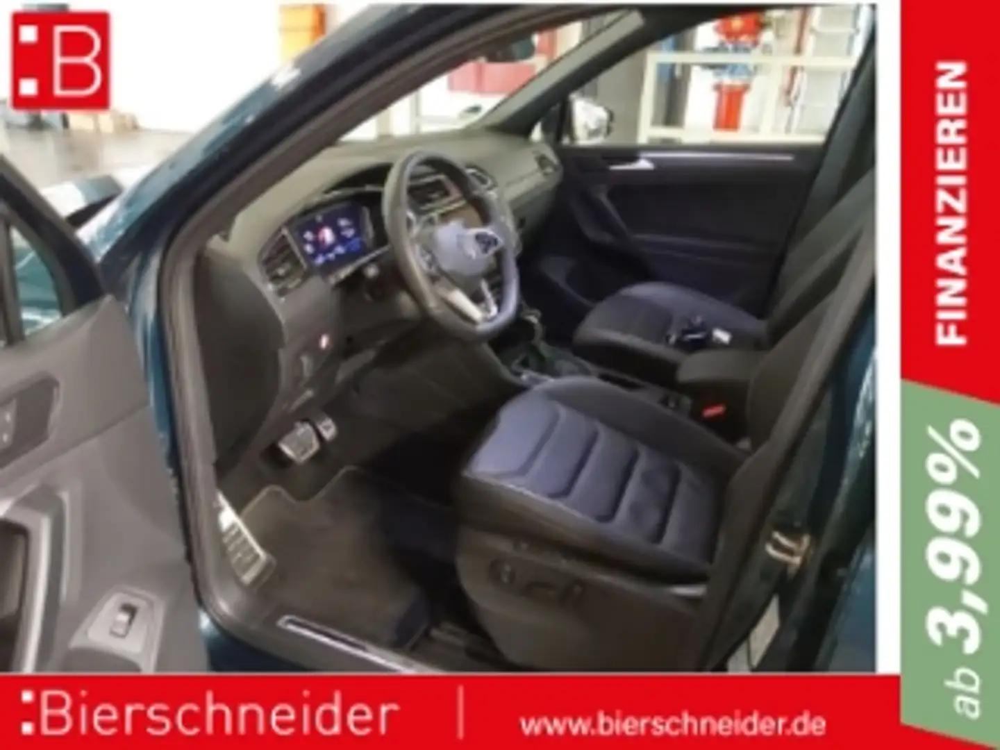 Volkswagen Tiguan 2.0 TDI DSG R-Line PANO AHK REAR VIEW LED Blau - 1