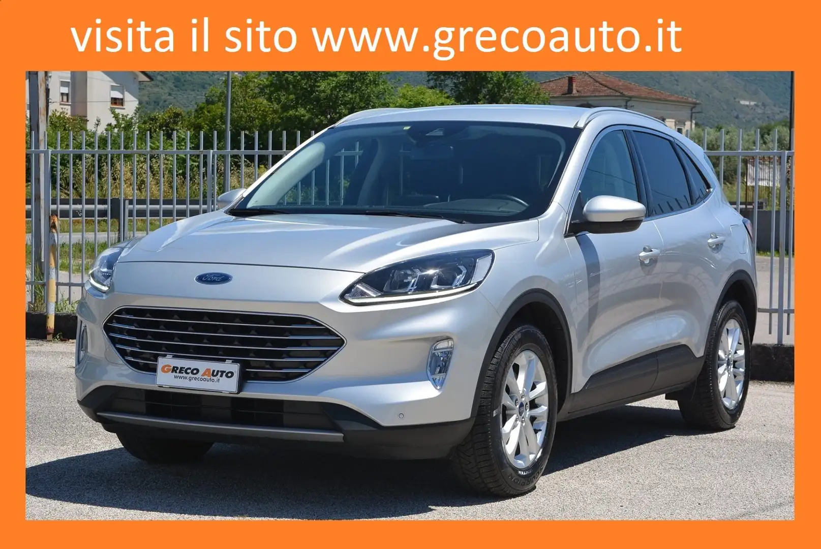 Ford Kuga 1.5 ecoblue Titanium X 2wd 120cv ricarica wireless Grigio - 1