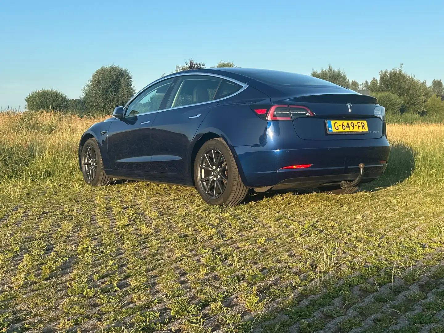 Tesla Model 3 Model 3 Long Range AWD 75kWh Blauw - 1