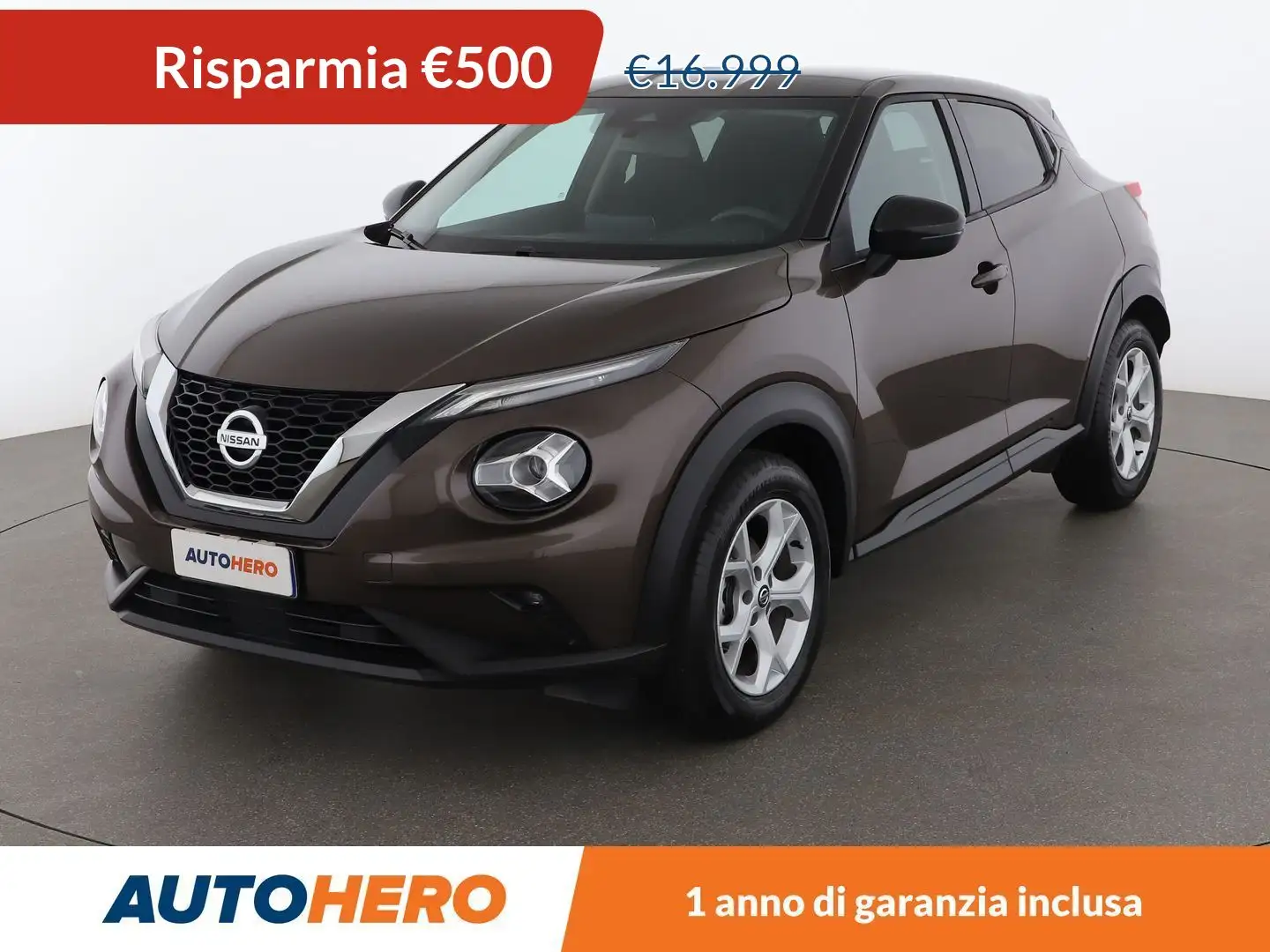 Nissan Juke 1.0 DIG-T  Acenta 114 CV Marrone - 1