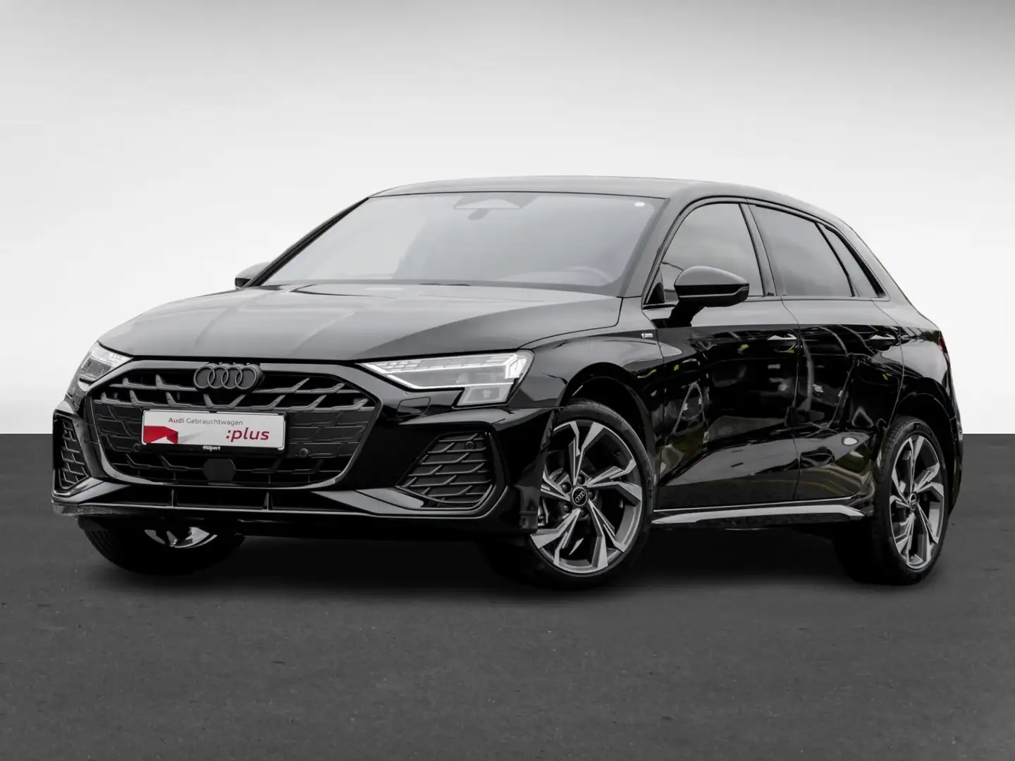 Audi A3 Sportback 40 quattro S LINE BLACKPAK AHK LM18 Schwarz - 2