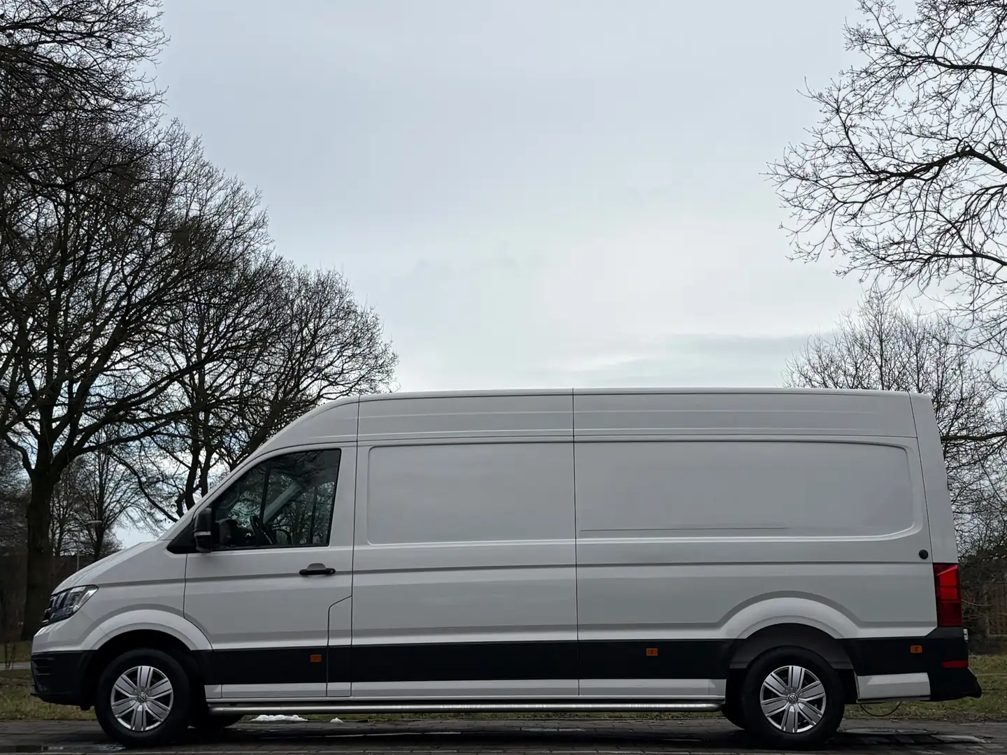 Volkswagen Crafter 35 2.0 TDI L5H3 Highline|NAP|DSG AUTOMAAT|cruise|a Weiß - 2