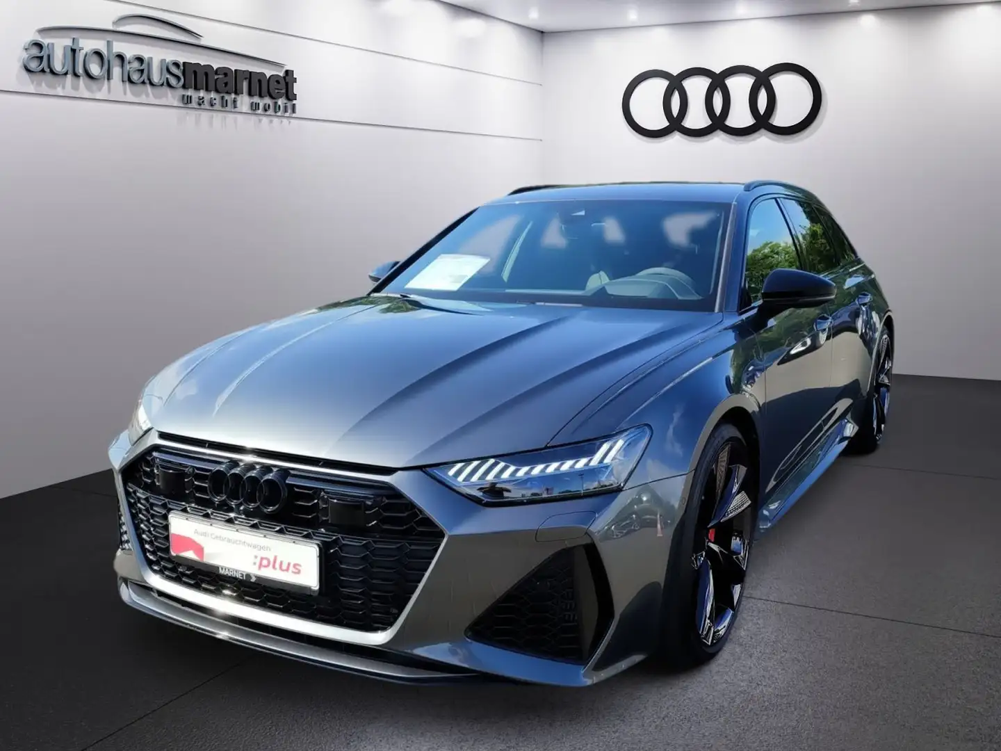 Audi RS6 *AHK*Tour*B&O*HD Matrix*HeadUp*Optikpa Grau - 2