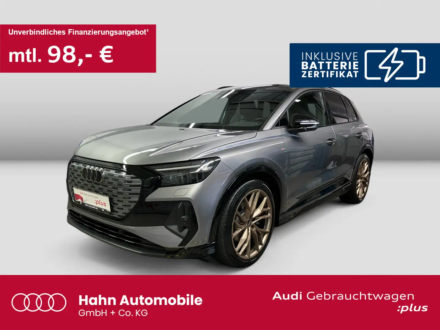 Audi Q4 e-tron 35 edition one S line Virtual CAM Navi Grau - 1