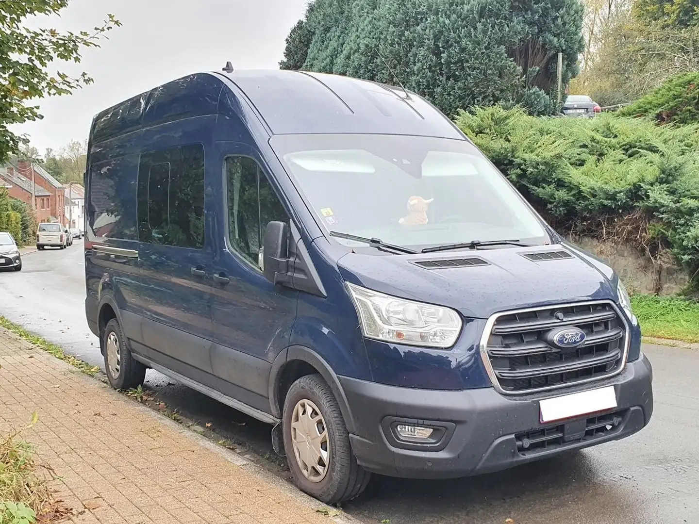 Ford Transit 2T 350L L3 Trend M6 2.0TD Bleu - 1