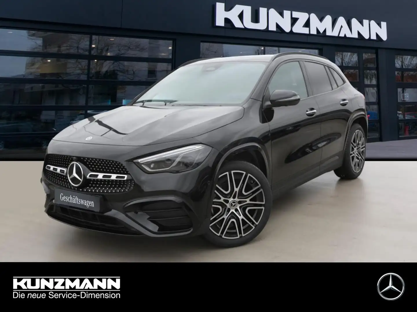 Mercedes-Benz GLA 220 d 4MATIC AMG NIght 360° Panorama HeadUp Schwarz - 1