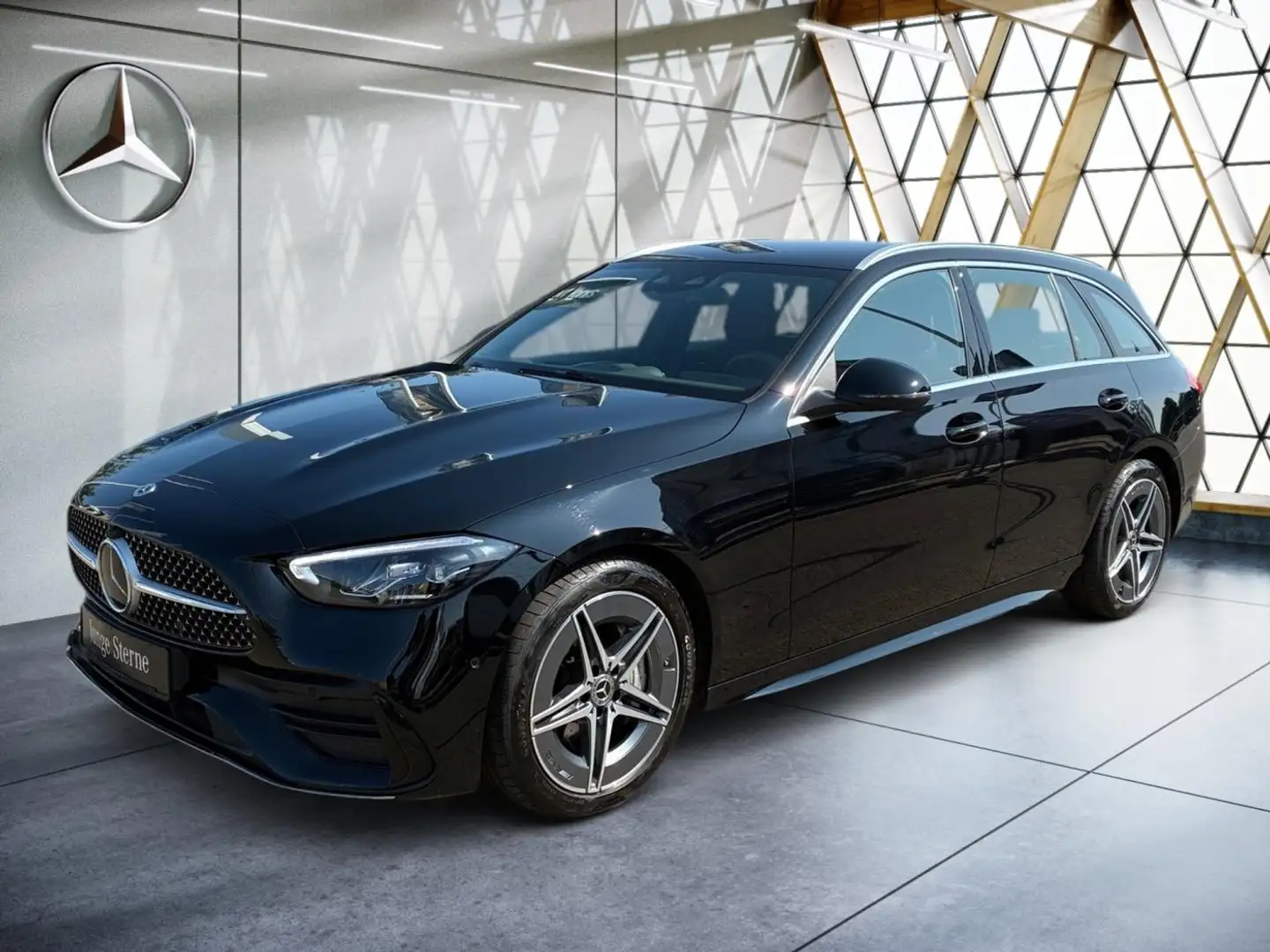 Mercedes-Benz C 220 d T AMG KAM*Distronic*Easy-Pack*AmbiLight* Schwarz - 2