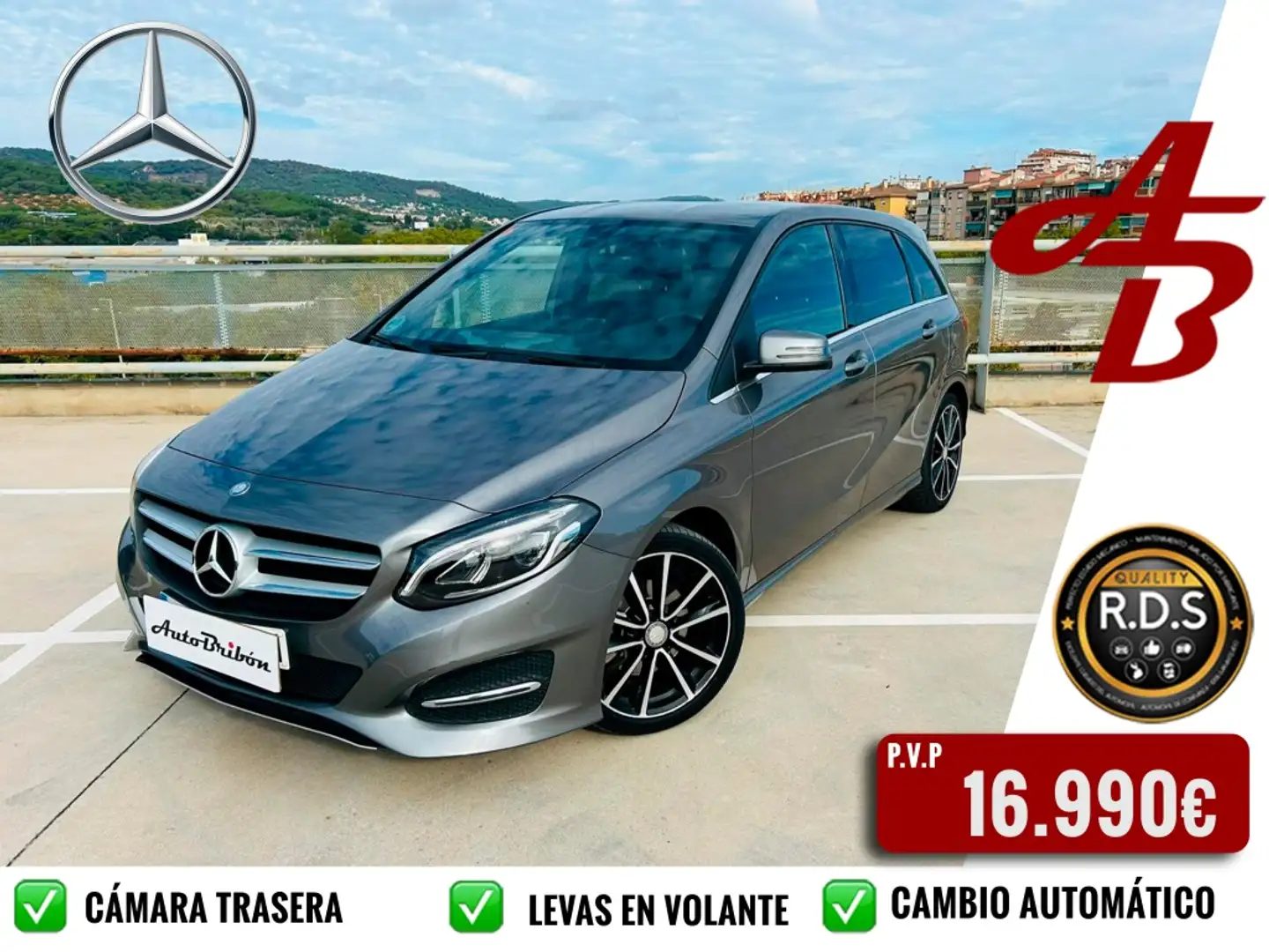 Mercedes-Benz B 200 CDI 7G-DCT Grijs - 1
