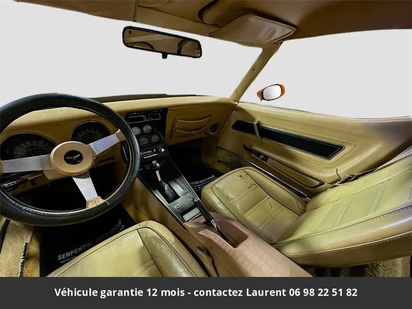 Chevrolet Corvette Stingrey  L48 1977 Tout compris Orange - 2