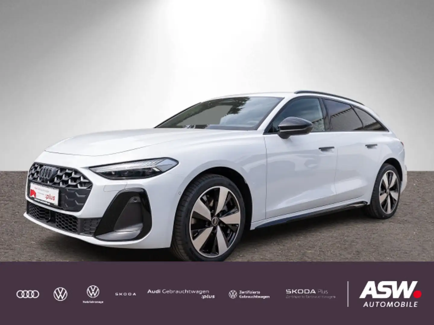 Audi A5 TDI S line quattro Navi Matrix AHK ACC Weiß - 1