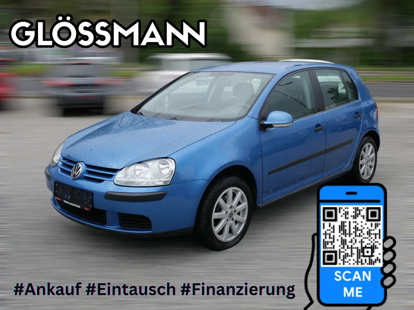 Volkswagen Golf Trendline 1,4 Blau - 1