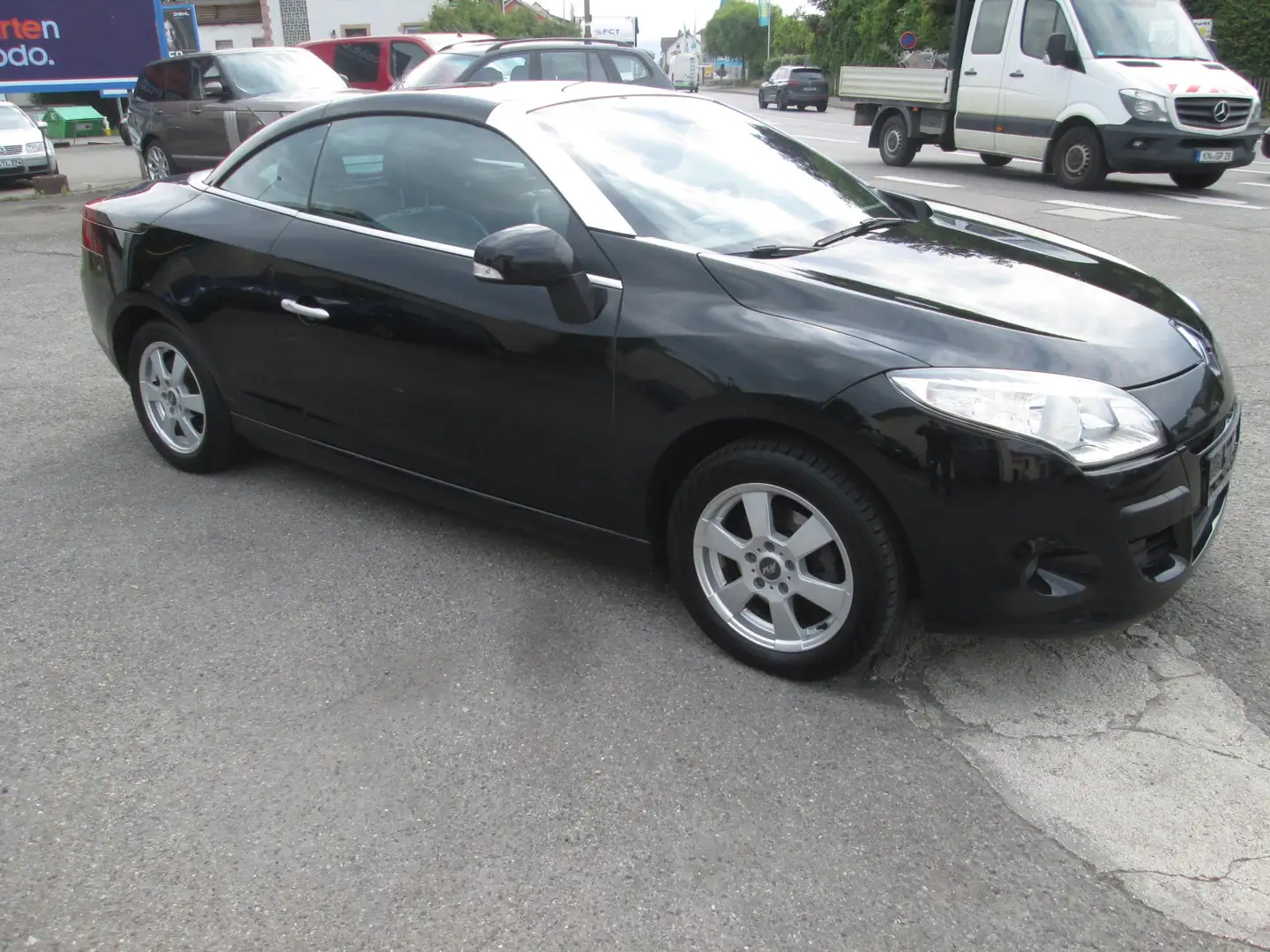 Renault Megane cabrio 1,5 DCI Luxe ~ Automatik ~ Leder ~ Navi ~ Zwart - 2
